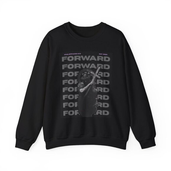 BUY ON ETSY Forward Christian Clothing | Philippians 4:13 Unisex Sweatshirt - Picture 1 of 4